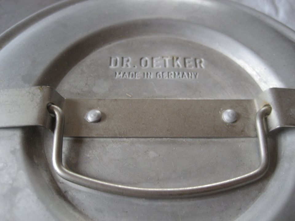 Dr. Oetker Puddingform Gugelhupf Wasserbadform Aluminium Ø 17,5cm in Birkenheide