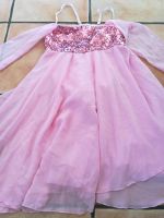 ** Kleid Kostüm Fasching rosa Pailletten Gr. 122/128 ** Bayern - Senden Vorschau