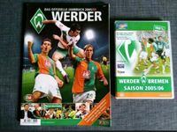 DVD Werder Bremen 2005/2006 und offizielles Werder-Jahrbuch Wandsbek - Hamburg Bramfeld Vorschau