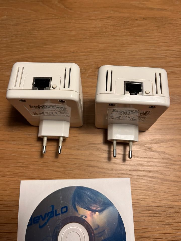 devolo dLAN 200 AVeasy 200 Mbit 2x Powerline Adapter in Ludwigsburg