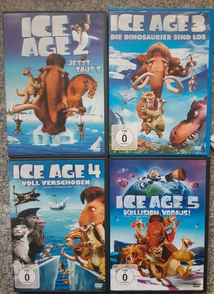 DVDs Ice Age 2 -5 in Rendsburg