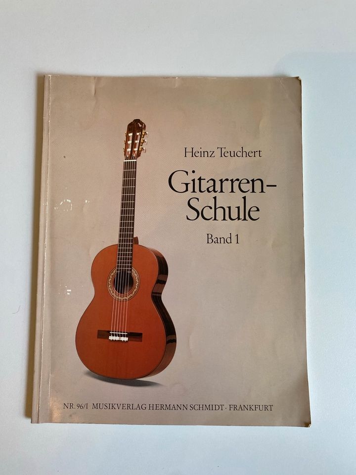 Heinz teuchert Gitarrenschule Band 1 in Halle