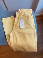 Mango MOM Jeans, Jeanshose Hose 34 xs s gelb  zara h&m 328mom80 Hamburg Barmbek - Hamburg Barmbek-Süd  Vorschau