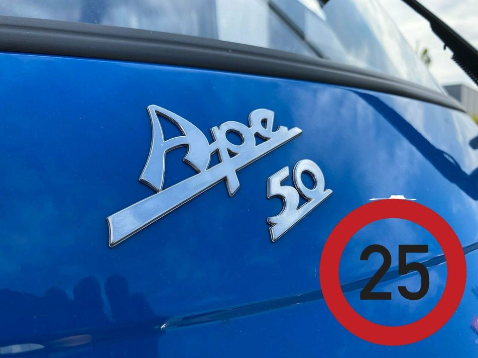 APE Einbau Drossel 25 km/h - Piaggio APE 50 auf 25 Km/h! in Wiesbaden