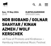 2 x Elbphilharmonie Tickets 19.05.24 NDR Big Band + Kinan Azmeh Hamburg-Nord - Hamburg Winterhude Vorschau