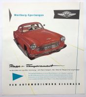 Reklame Werbung IFA VEB Automobilwerk Eisenach Wartburg 313 Sachsen - Klipphausen Vorschau