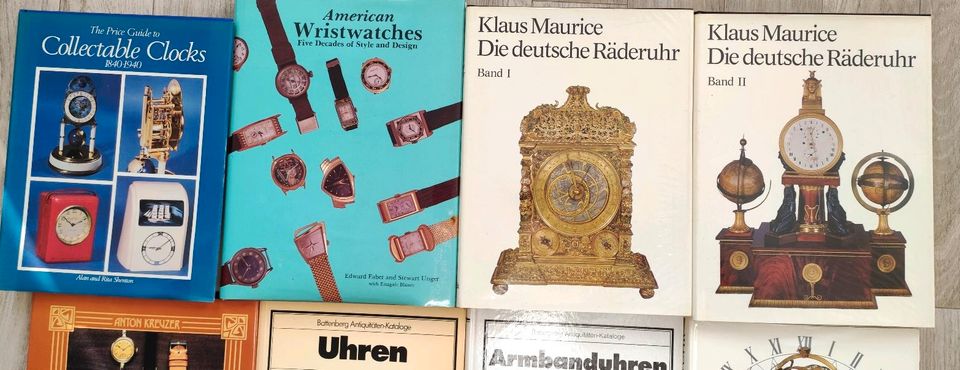 Uhren Bücher Standuhren Armbanduhren Chronographen Clocks Antik S in Berlin