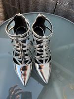 High Heels silbermetallic 36 Nordrhein-Westfalen - Höxter Vorschau