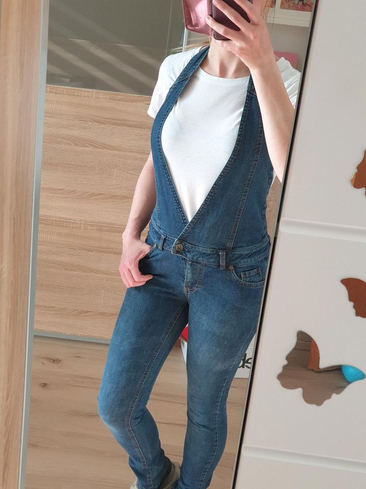 Jeansoverall Jeanshose Latzhose Jumpsuit sexy Party Asos Romper in Gröningen