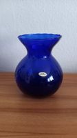 Vase Glasvase blau Höhe ca. 18 cm ECHT HANDARBEIT Niedersachsen - Oetzen Vorschau