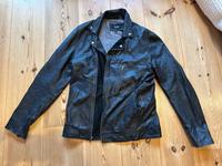 Volcom Lederjacke Echt Schafsleder hochwertig Schwarz Größe L Schleswig-Holstein - Osdorf Vorschau