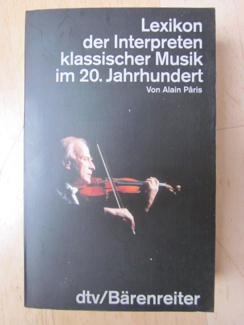 Buch Lexikon der Interpreten klassischer Musik im 20. Jahrhundert in Nürnberg (Mittelfr)