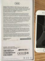 Iphone 6 simlockfrei 16 GB gold, Display defekt Hessen - Gladenbach Vorschau