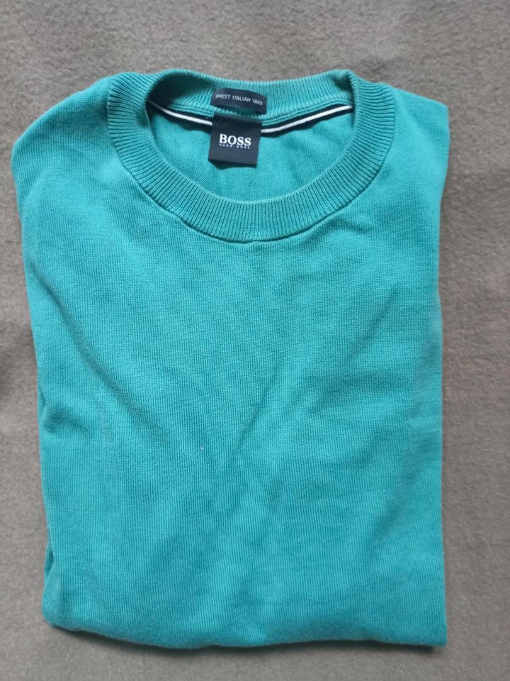 Hugo Boss Pullover, Gr. M, türkis in Kassel