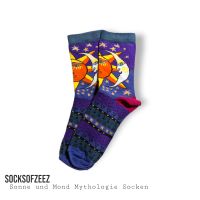 Sonne und Mond Mythologie Socken Wuppertal - Elberfeld Vorschau