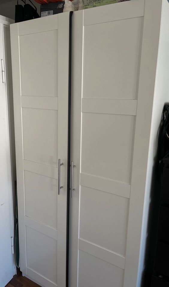 Kleiderschrank Ikea Pax, weiß, 100x60x201 cm in München