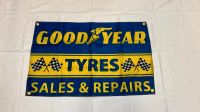 357 Goodyear Reifen Fahne Banner Flagge Garage Werkstatt Werbung Chemnitz - Glösa-Draisdorf Vorschau