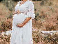 Damenkleid/ Umstandskleid / Kleid für Babybauchshooting Nordrhein-Westfalen - Bedburg Vorschau
