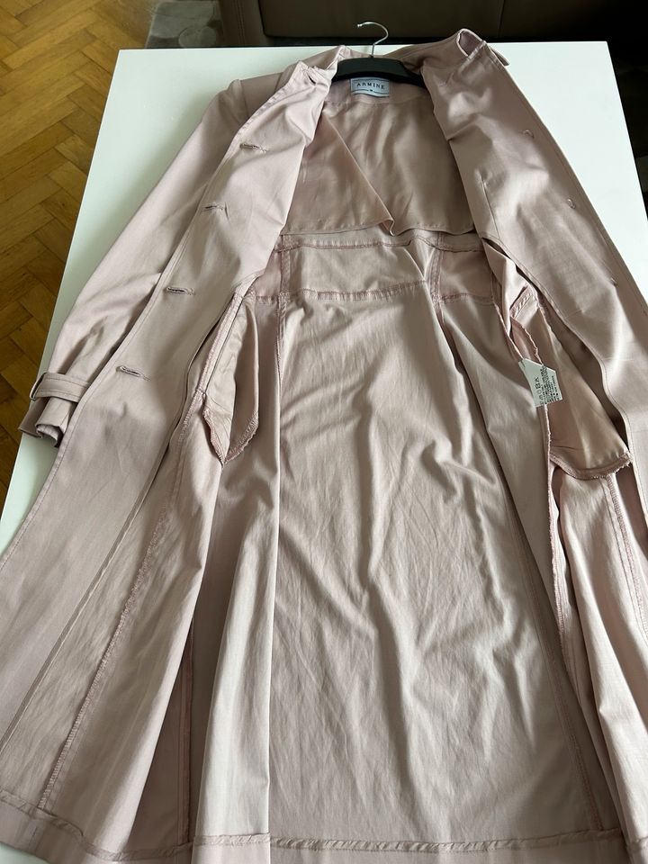 Wie neu Armine Zara Trenchcoat Mantel Gr 38 Hijab in Schwerte