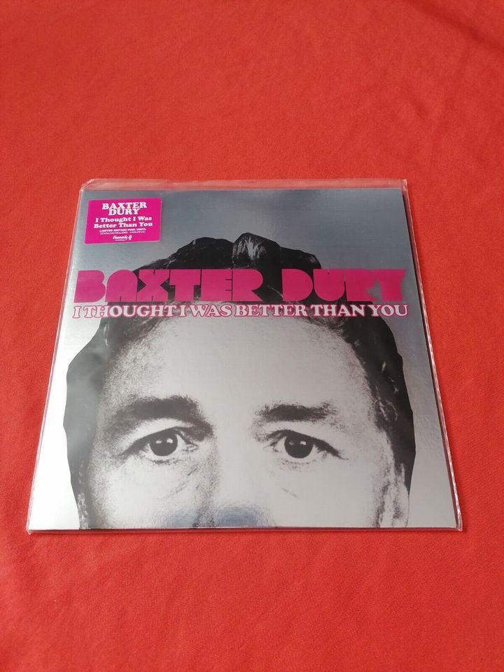 BAXTER DURY - I Thought I Was Better Than You ltd. Pink Vinyl LP in Vöhringen