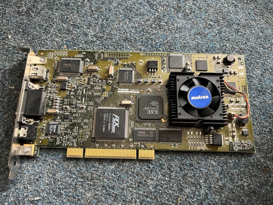 Matrox RTX100XP/IS Videoschnittkarte in München