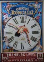 Poster , Circus Roncalli , Time is honey , M - C Sachsen - Görlitz Vorschau