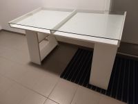Schreibtisch (IKEA) weiß, Holz/Glas Zustand gut, 45.-- EUR VB Baden-Württemberg - Bad Dürrheim Vorschau