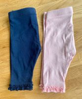 Capri-Leggings - blau/rosa - topomini - Gr.56 Herzogtum Lauenburg - Wentorf Vorschau