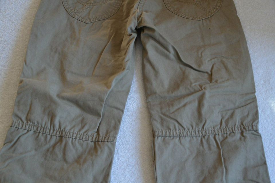 TOPOLINO Hose in beige in Gr. 116 in Harsum