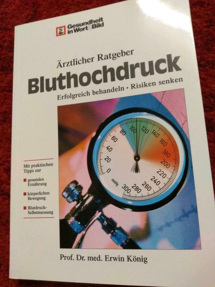 Bluthochdruck, erfolgreich behandeln, Risiken senken, Buch in Weißenburg in Bayern