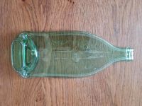 Originelle (Käse)platte  aus recycelter Glasflasche Grün Nordrhein-Westfalen - Königswinter Vorschau