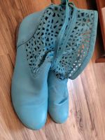 Tolle Deerberg Stiefel Vintage in himmelblau Größe 42 Nordrhein-Westfalen - Waltrop Vorschau