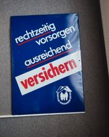 Emaille Emailleschild Groß DDR Versicherung Sachsen-Anhalt - Wettin-Löbejün Vorschau