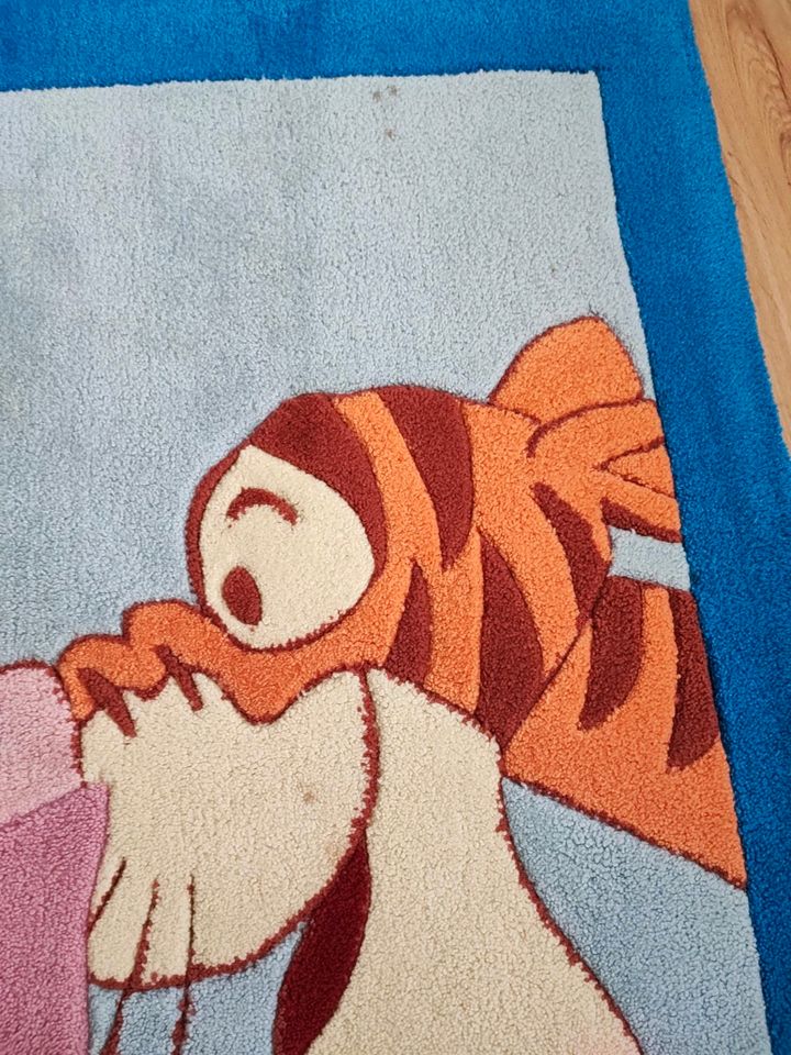 Hochflor Teppich Kinderzimmerteppich Winnie Pooh 100x100 cm in Greifswald