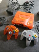 Nintendo 64 Fire Orange, 2 Controller, 19 Spiele Rheinland-Pfalz - Klingenmünster Vorschau