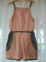 Handmade Overall 128/134/140 Jumpsuit Einteiler rosa grau Bayern - Wartenberg Vorschau