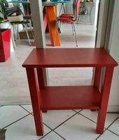 Beistelltisch / Regal Kiefer massiv, rot / NP€379 Nordrhein-Westfalen - Neuss Vorschau