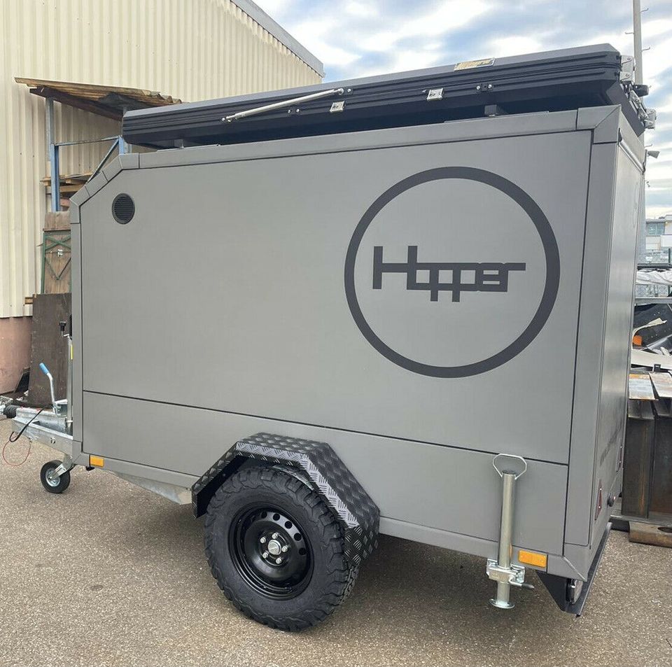 Kofferanhänger Camper Offroad Wohnwagen mit Eco Schräge in Hildesheim