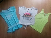 Shirt Top Tanks S 36 Damen Mädchen 164 blau neon gelb Sachsen - Burkhardtsdorf Vorschau