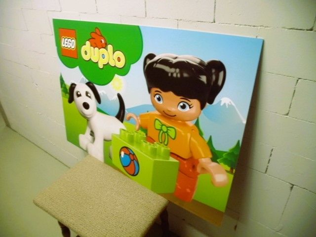 LEGO Kinderbild Wandbild LEGO DUPLO, dicke Kunststoffplatte in Aachen