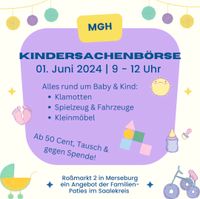 Kindersachenbörse Merseburg mit Hüpfburg - Kleidung Spielzeug Sachsen-Anhalt - Merseburg Vorschau
