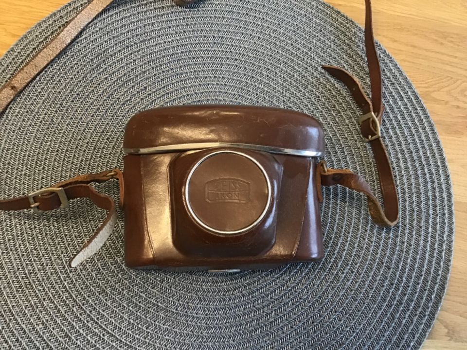 Zeiss Ikon Prontor SVS Vintage Kamera mit Tasche in Bad Oeynhausen