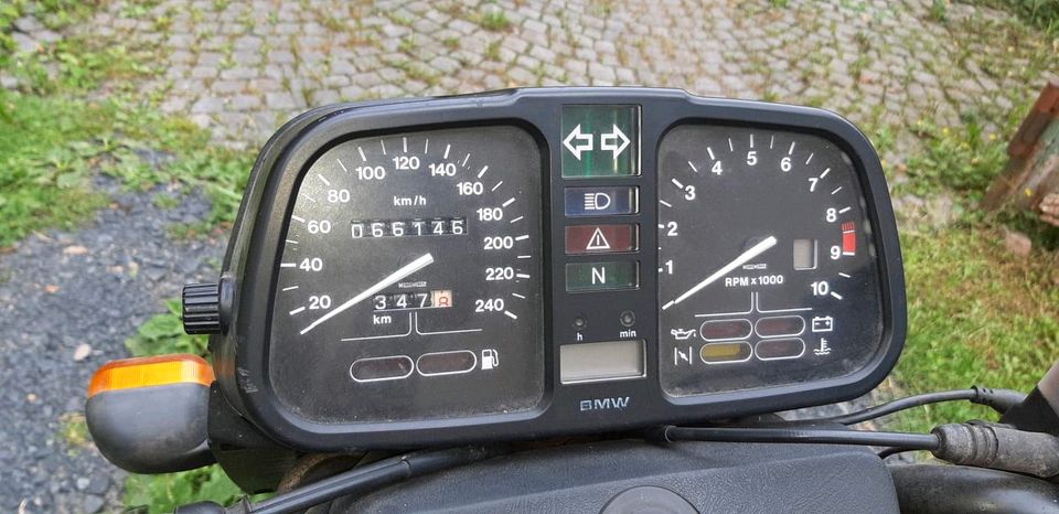 BMW K100 Motorrad Oldtimer 66146KM z. restaurieren o. Cafe Racer in Wissen