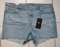 Levi's 501 Shorts kurze Hose Neu High Rise Größe 52 W 24 blau Baden-Württemberg - Ketsch Vorschau