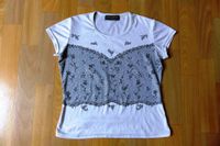 Plein Future Paris - Shirt Top Blumen Muster floral weiß Gr. S Rheinland-Pfalz - Trier Vorschau