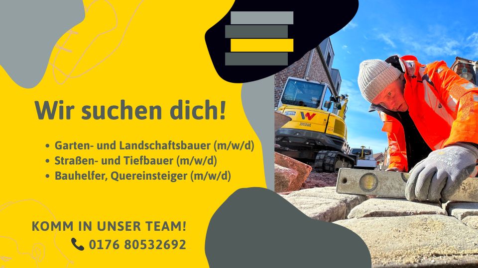 Garten- & Landschaftsbauer (m/w/d) gesucht in Centrum