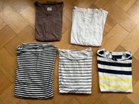 Longsleeves langarm Shirts Gr. S 36 Tom Tailor H&M Streifen weiß Thüringen - Jena Vorschau