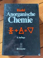 Riedel Anorganische Chemie 4. Auflage Berlin - Neukölln Vorschau