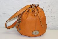 FOSSIL Maddox Drawstring Leder Tasche Orange Schultertasche Duisburg - Duisburg-Mitte Vorschau