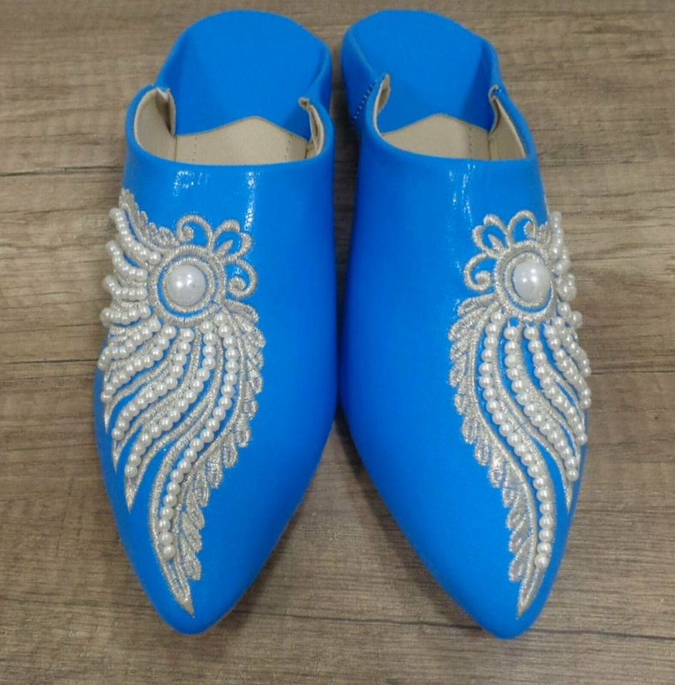 Orientalische Babouche Hausschuhe Pantoffel Abendschuhe Marokko F in Offenbach